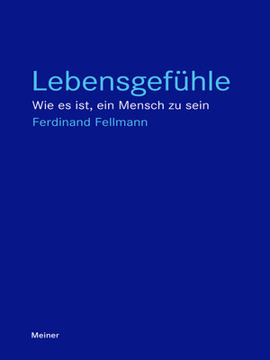 cover image of Lebensgefühle